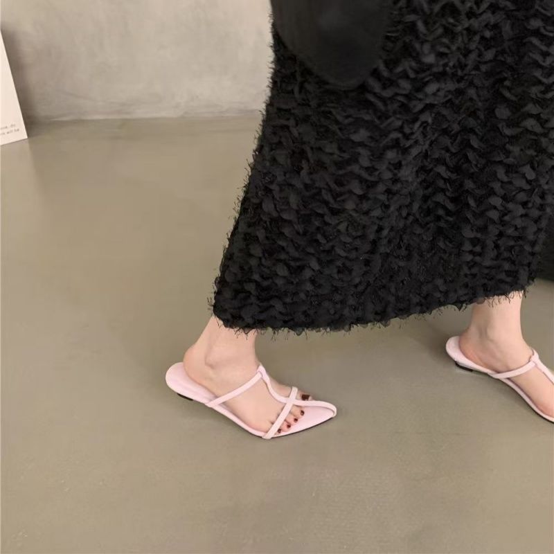 Damen elegante Slingback-Flats mit spitzem Design EB