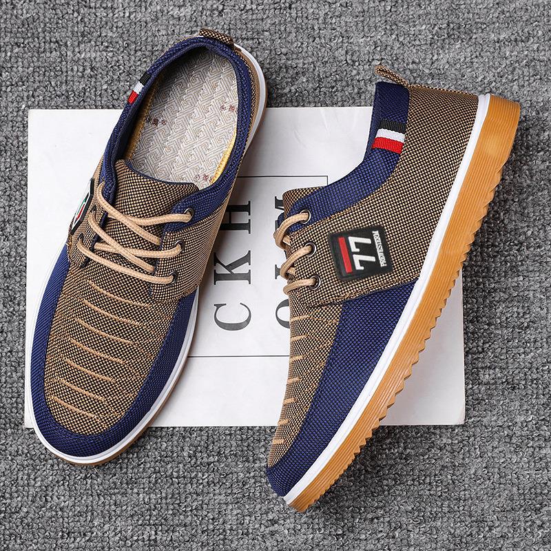 Damen Sportliche Sneaker mit atmungsaktivem Obermaterial und rutschfester Sohle EB