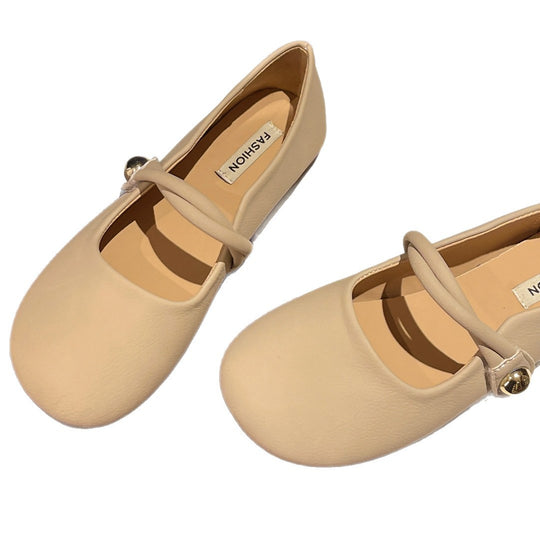 Damen Ballerinas mit elegantem Riemchen und komfortabler Sohle EB