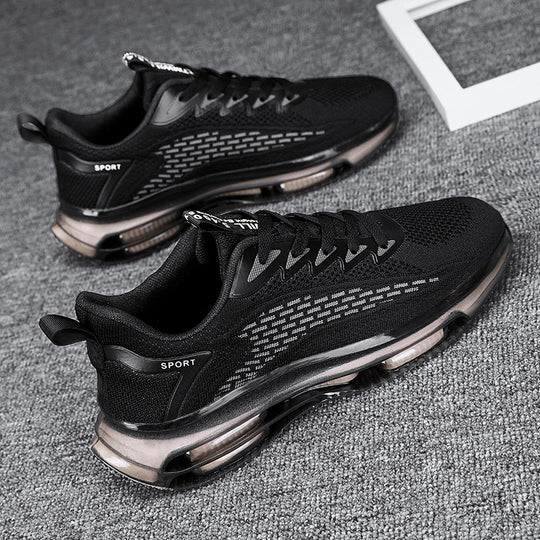 Damen Sportliche Laufschuhe mit atmungsaktivem Mesh-Obermaterial und stoßdämpfendem Air-Sole-System EB