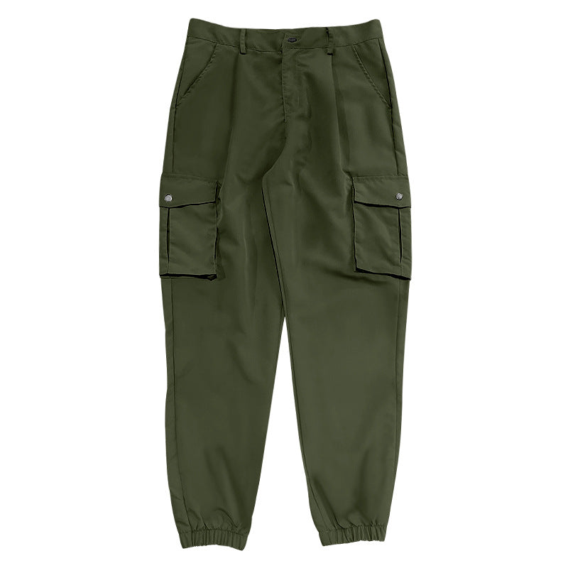 Herren Cargo-Hose mit  elastischem Bund und praktischen Taschen EB