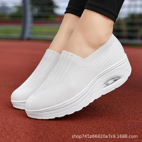 Damen Bequeme und modische Slip-On Sneakers mit innovativer Dämpfungstechnologie EB