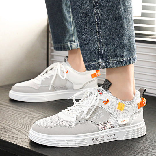 Damen Sportliche Sneakers mit atmungsaktivem Obermaterial und dämpfenden Eigenschaften EB