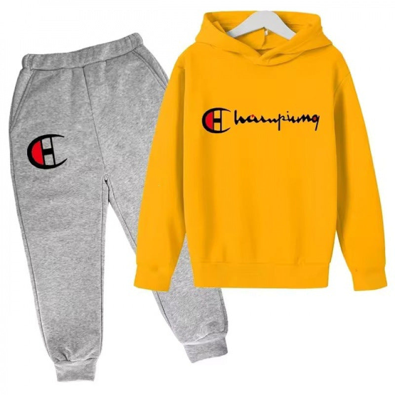 Unisex nan Kapuzenpullover mit Jogginghose Freizeitset EB