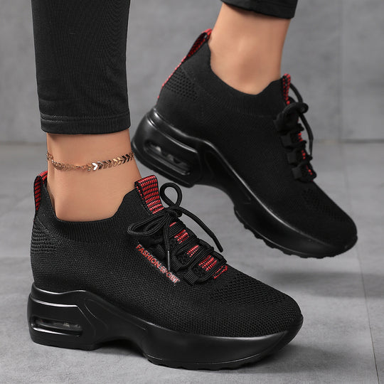 Damen Modische und komfortable Sport Sneakers EB