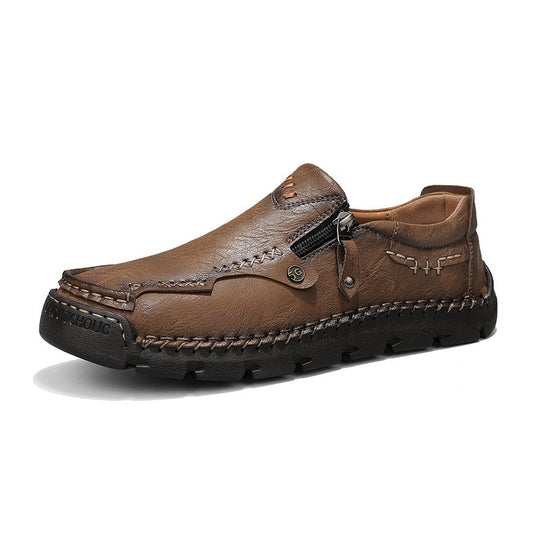 Herren Elegante und bequeme Mokassins mit Reißverschluss EB