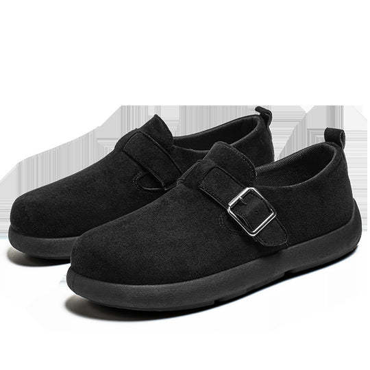 Damen modische Clogs mit verstellbarem Schnallenverschluss und rutschfester Sohle EB