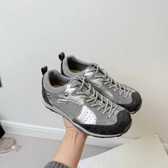 Damen Sportliche Freizeitschuhe mit atmungsaktivem Mesh-Obermaterial und rutschfester Sohle EB