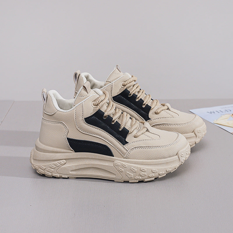Damen Hochwertige Chunky Sneakers mit stabiler Sohle und atmungsaktiver Konstruktion EB