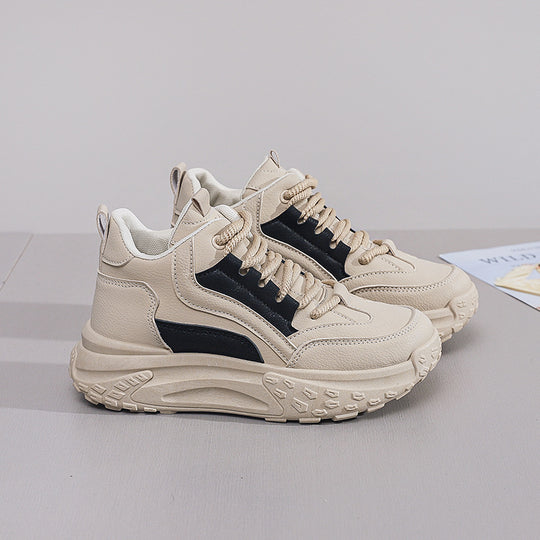 Damen Hochwertige Chunky Sneakers mit stabiler Sohle und atmungsaktiver Konstruktion EB