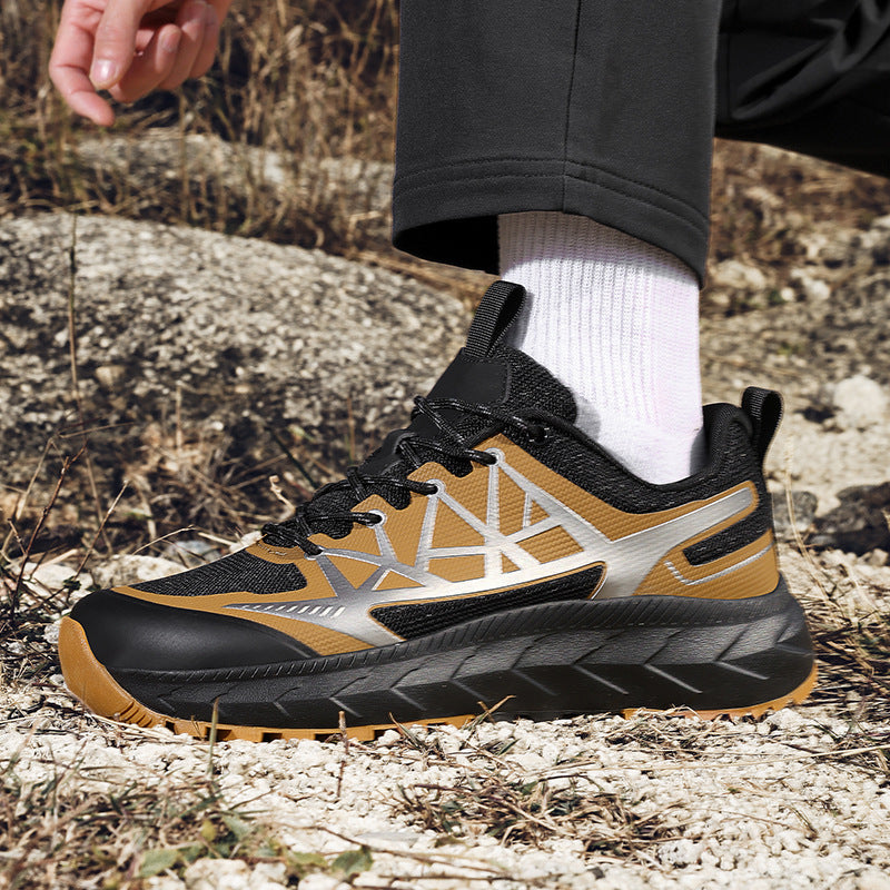 Herren Outdoor-Hiking-Sneaker mit rutschfester Profilsohle und atmungsaktivem Obermaterial EB