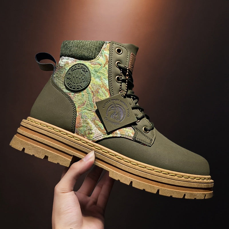 Herren modische und robuste Wanderschuhe mit rutschfester Sohle EB