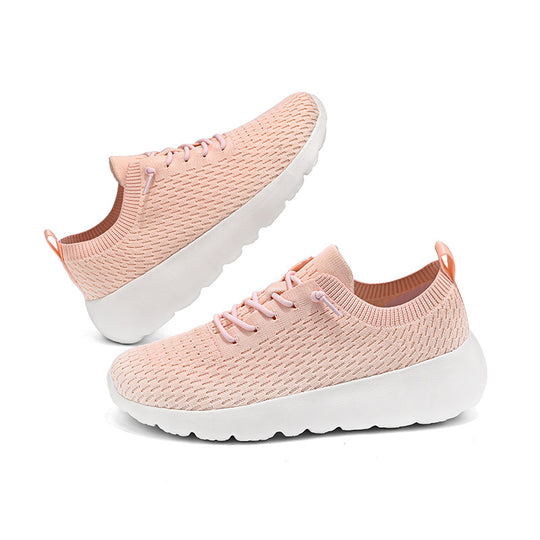 Damen Atmungsaktive Sneakers mit flexiblem Netzmaterial EB