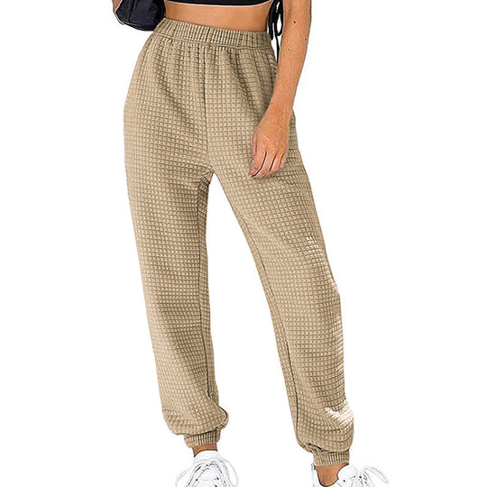 Damen Hochgeschnittene Relaxed Fit Sweathose EB