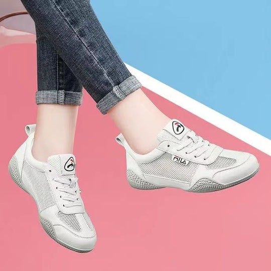 Damen Atmungsaktive Freizeitsneaker mit elastischem Obermaterial und rutschfester Sohle EB