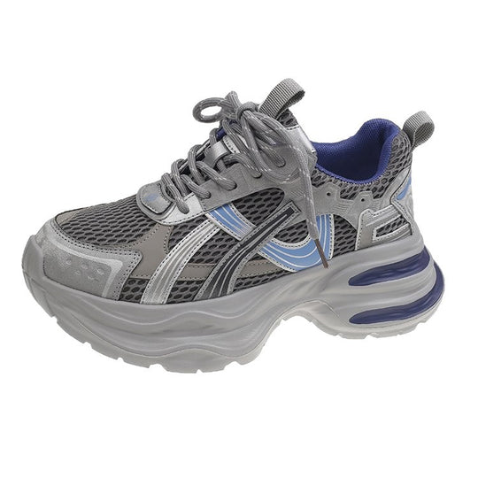 Damen Sportliche Lauf-Sneaker mit dämpfender Sohle und atmungsaktivem Obermaterial EB