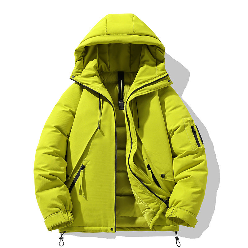 Damen isolierte Multifunktionsjacke mit verstellbarem Kapuzensystem und praktischen Taschen EB
