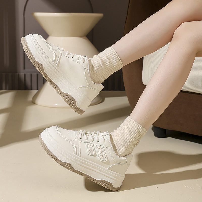 Damen Sportliche Sneakers mit gepolsterter Laufsohle und modischem Design EB