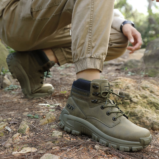 Damen robuste und wasserabweisende Wanderschuhe mit rutschfester Sohle EB
