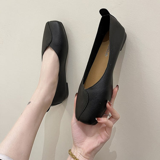Damen Ballerinas mit spitzer Kappe und komfortablem Fußbett EB