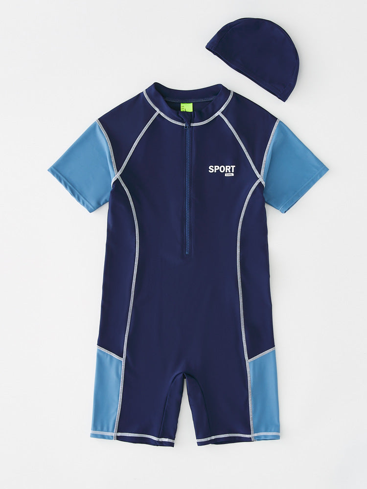 Damen Schwimmanzug mit UV-Schutz und Reißverschluss EB
