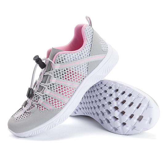 Damen Atmungsaktive Sport-Sneaker mit flexibler Schnürtechnologie EB