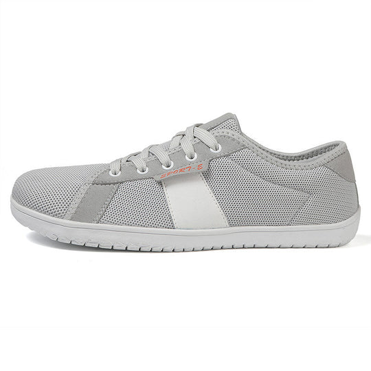 Damen Sportliche Sneakers mit atmungsaktiver Mesh-Oberfläche und rutschfester Gummisohle EB