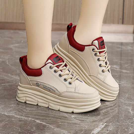 Damen Plattform Sneakers mit ergonomischer Dämpfung und stylishem Design EB