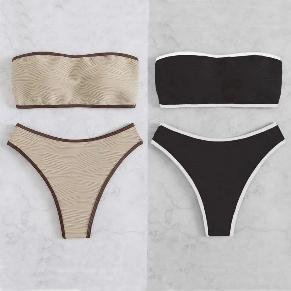 Damen Bandeau Bikini mit bequemer Passform EB