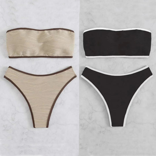 Damen Bandeau Bikini mit bequemer Passform EB