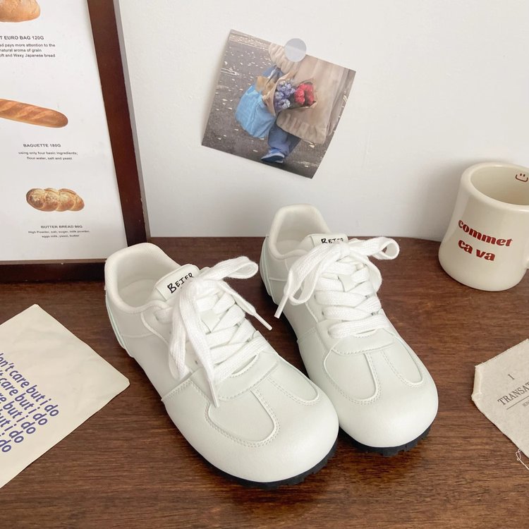 Damen Sportliche Freizeit Sneakers mit atmungsaktiver Oberflächenstruktur und rutschfester Sohle EB