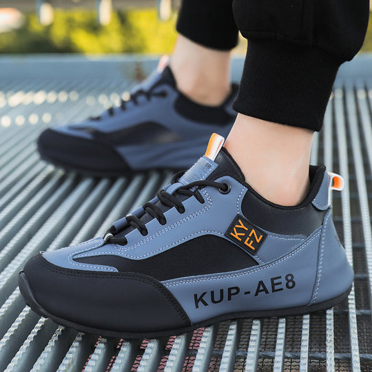 Damen Komfortable Freizeit-Sneaker mit strapazierfähiger Oberflächenstruktur EB