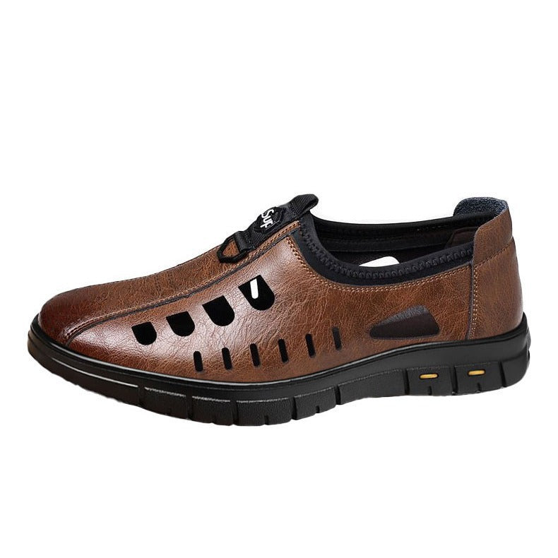 Herren Leichte Freizeitschuhe mit atmungsaktiven Einschnitten EB