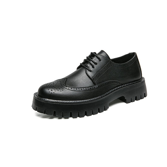 Herren Schnürschuhe mit modischem Broguemuster von EB