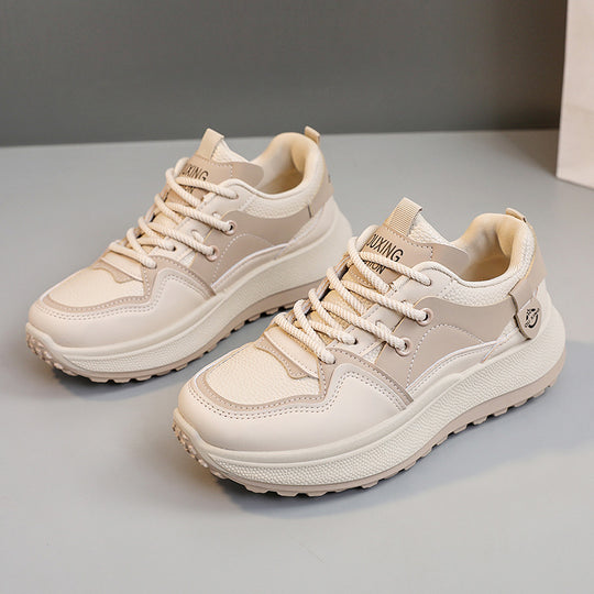 Damen Sportliche Chunky Sneakers mit atmungsaktivem Obermaterial und innovativer Dämpfung EB