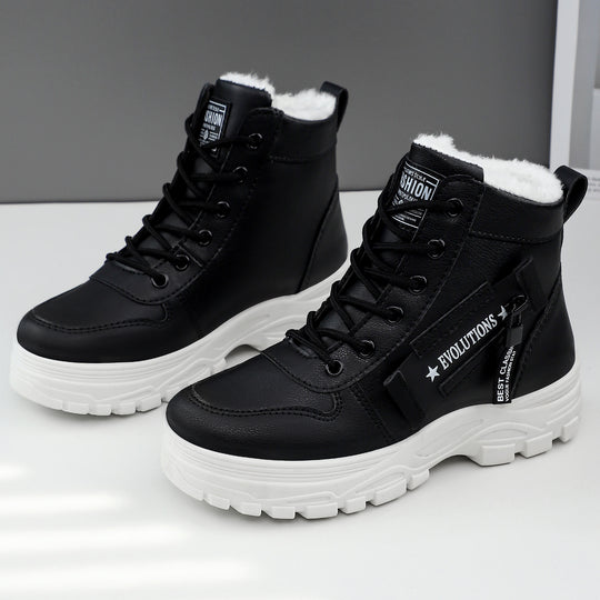 Damen Modische Winterstiefel mit komfortabler Isolierung und rutschfester Sohle EB