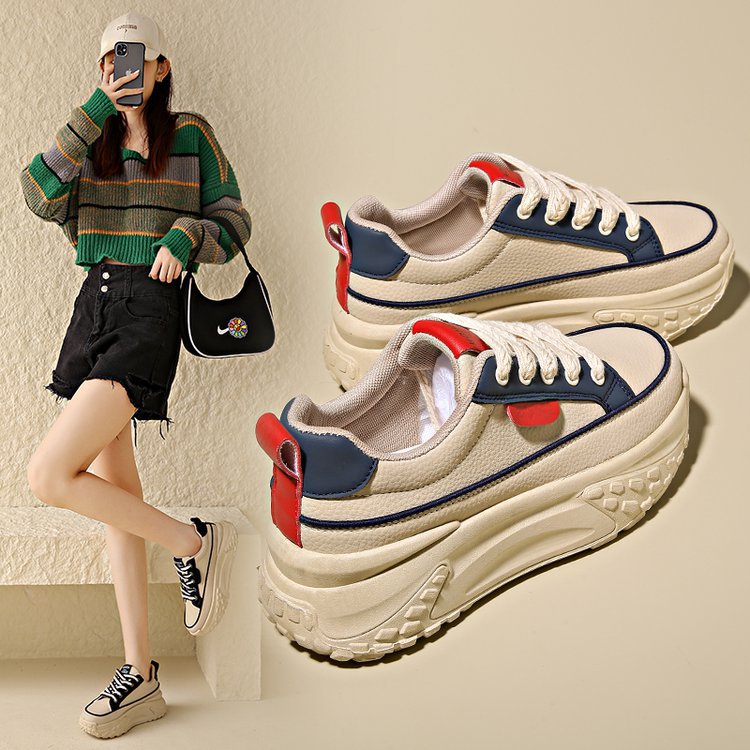 Damen Trendige Komfort-Sneaker mit extraleichtem Profil und flexiblem Obermaterial EB