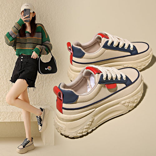 Damen Trendige Komfort-Sneaker mit extraleichtem Profil und flexiblem Obermaterial EB