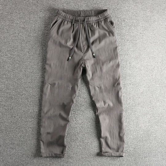 Herren Sportliche Freizeitpants mit elastischem Bund und praktischem Zugband EB