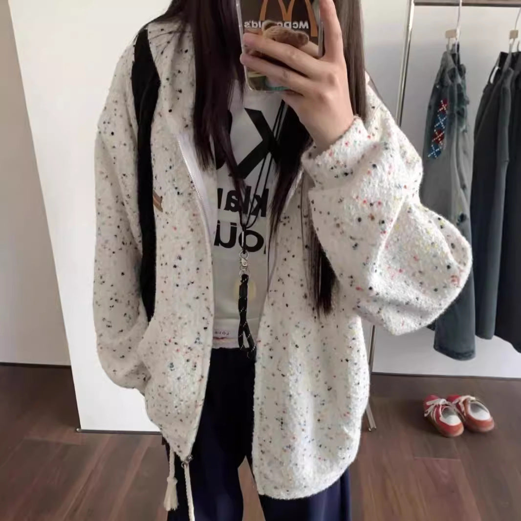 Damen Luftpufferjacke mit praktischem Reißverschluss und seitlichen Taschen EB