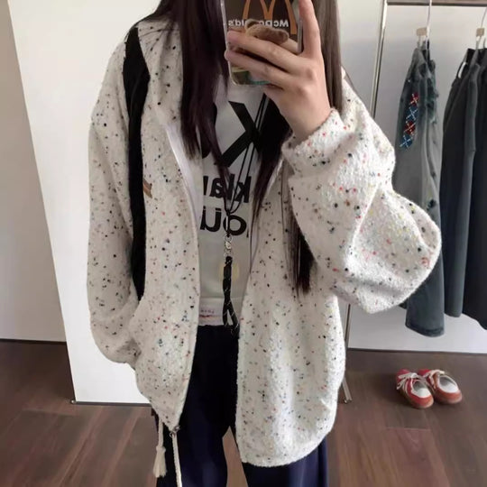 Damen Luftpufferjacke mit praktischem Reißverschluss und seitlichen Taschen EB