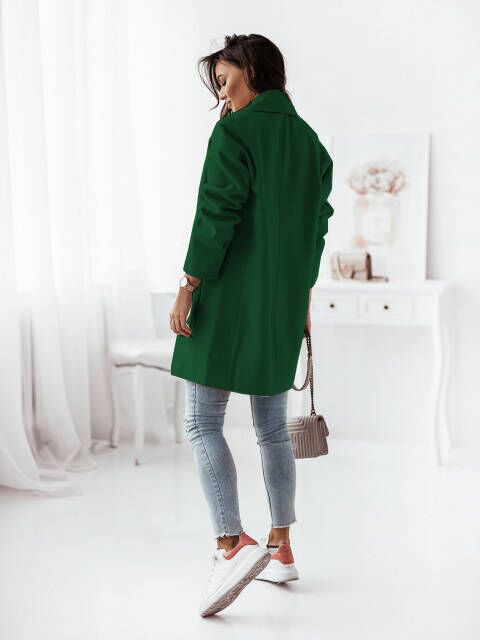 Damen klassischer Oversized-Blazer mit elegantem Revers EB