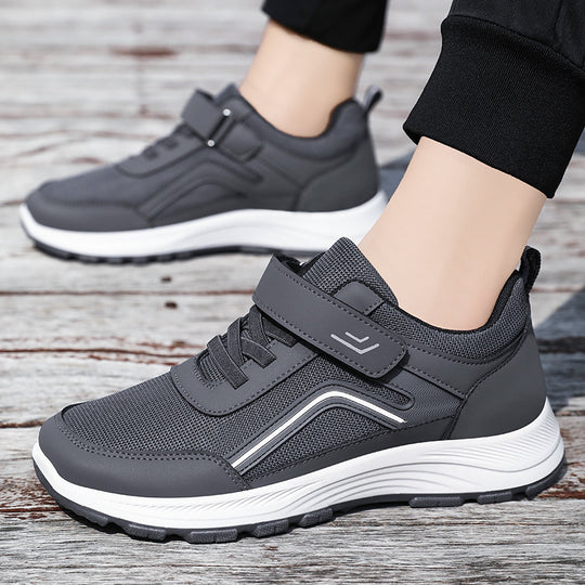 Damen nan Sportlicher Klett-Sneaker mit atmungsaktivem Mesh und dämpfender EVA-Sohle EB