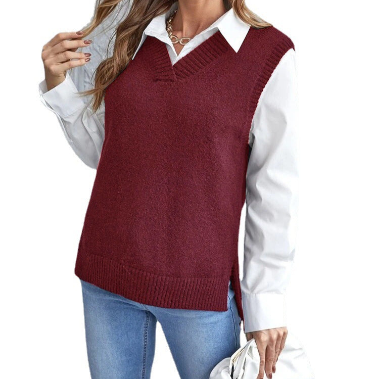Damen elegante Strickweste EB