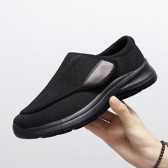 Damen Atmungsaktive Slip-On Sneakers mit elastischem Einstieg EB