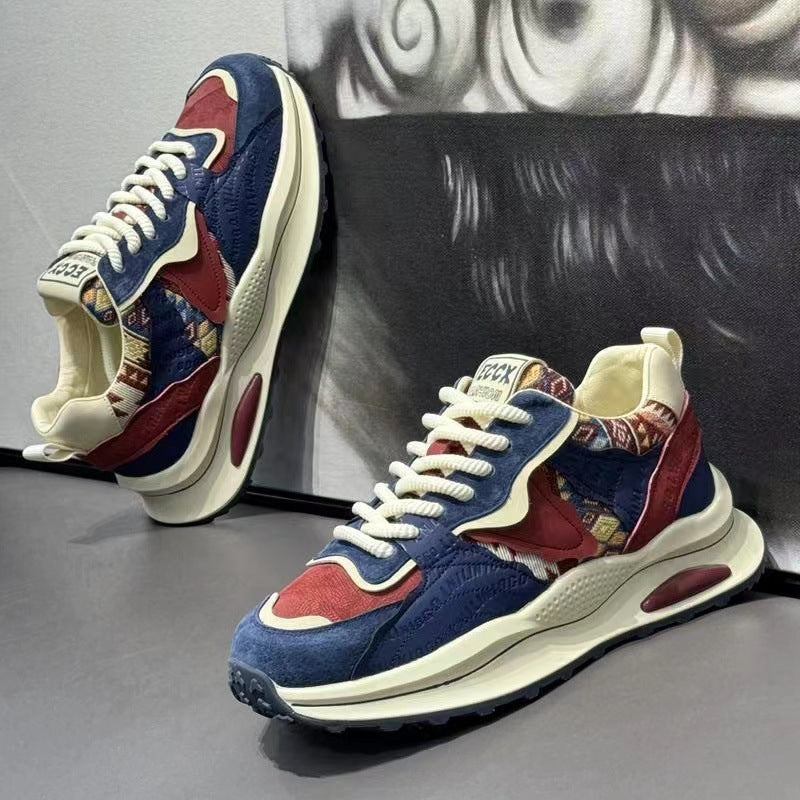 Damen Sportliche Sneaker aus atmungsaktivem Material mit stoßdämpfender Sohle EB