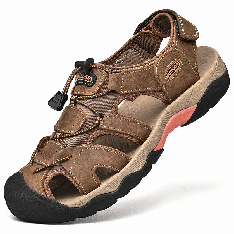 Damen Sportliche Freizeitsandalen mit schnellschnürbarem System und rutschfester Sohle EB