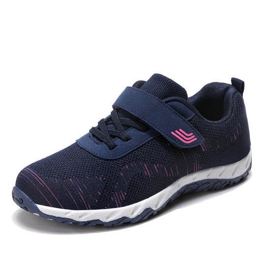 Damen Sportliche Freizeitschuhe mit verstellbarem Klettverschluss und rutschfester Sohle EB