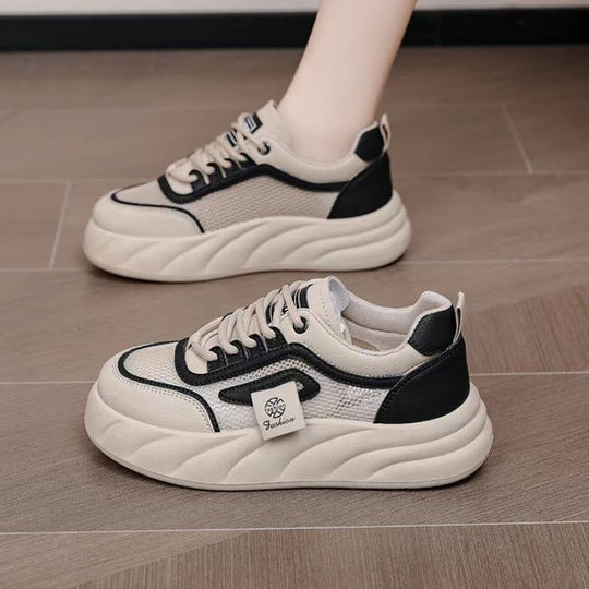Damen Komfortable Chunky Sneakers mit atmungsaktiver Mesh-Oberfläche von EB