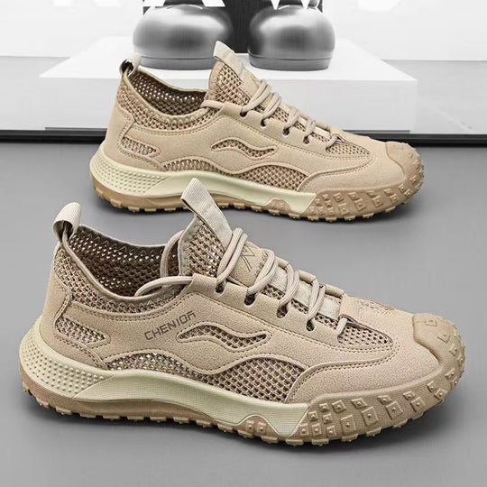 Damen Atmungsaktive Trail-Sneaker mit rutschfester Sohle und stabiler Dämpfung EB